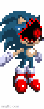 Sonic Pervision sprite | image tagged in gifs,creepypasta,sonic | made w/ Imgflip images-to-gif maker