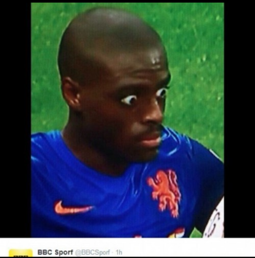 Soccer surprised Blank Meme Template