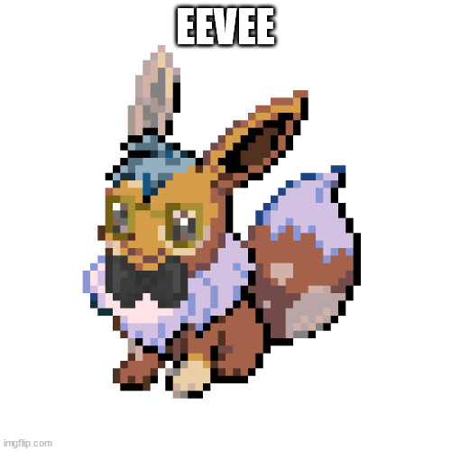 herald | EEVEE | image tagged in herald | made w/ Imgflip meme maker