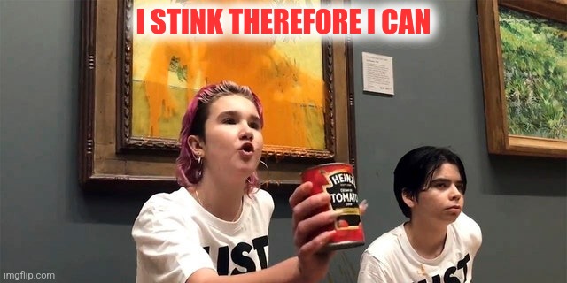 I STINK THEREFORE I CAN | made w/ Imgflip meme maker
