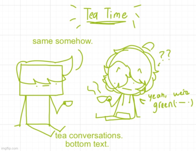tea conversations | made w/ Imgflip meme maker