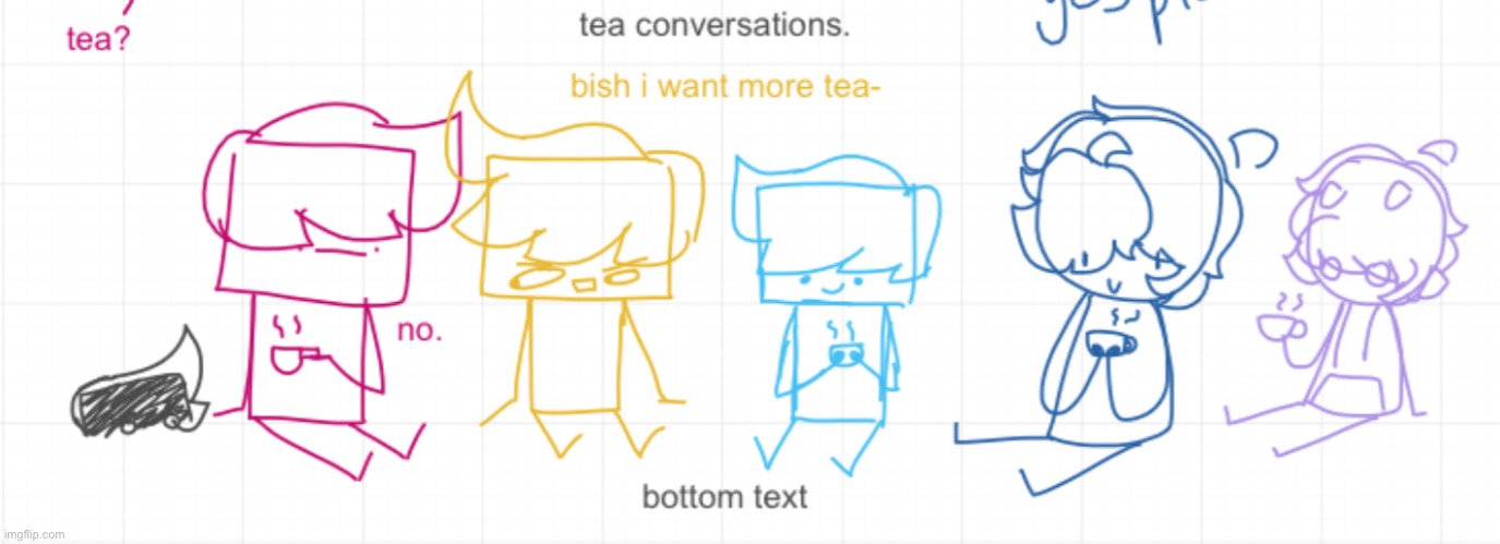 (Collab with Leif) tea conversations | made w/ Imgflip meme maker