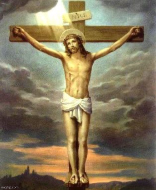 Jesus T-Posing | image tagged in jesus t-posing | made w/ Imgflip meme maker