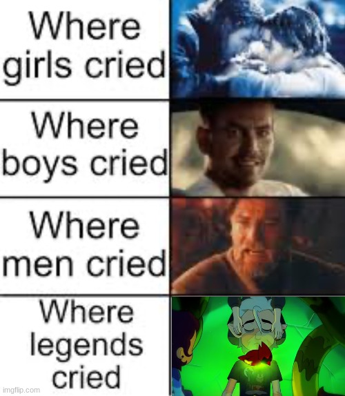 Share this meem, for Flapjack. | image tagged in where legends cried,the owl house | made w/ Imgflip meme maker