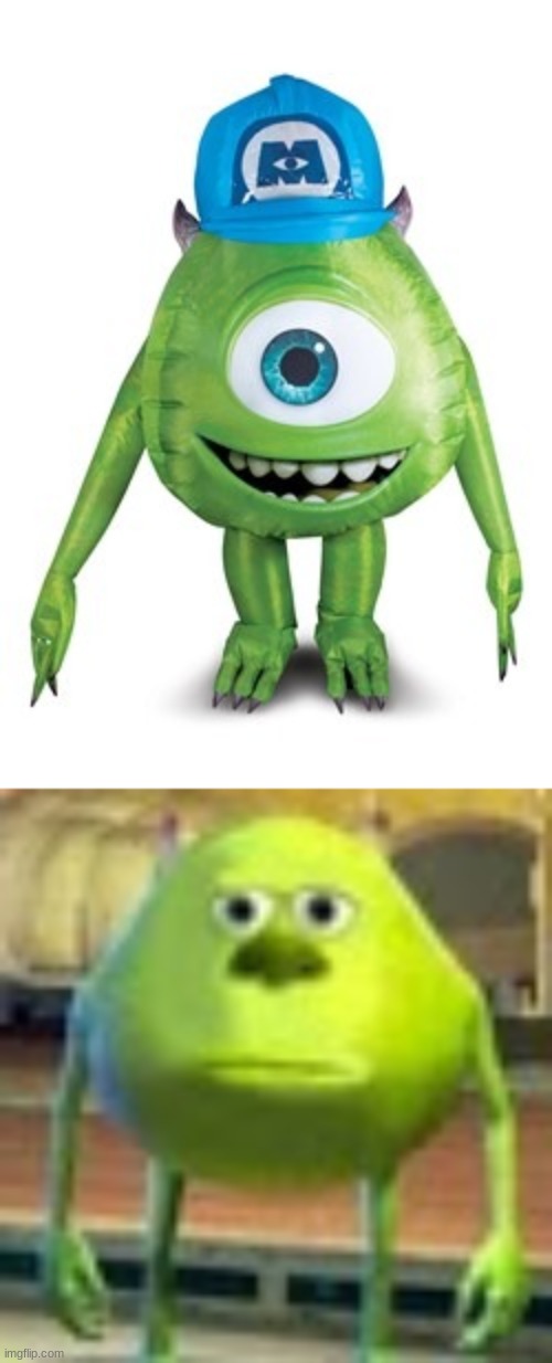 huh | image tagged in sully wazowski | made w/ Imgflip meme maker