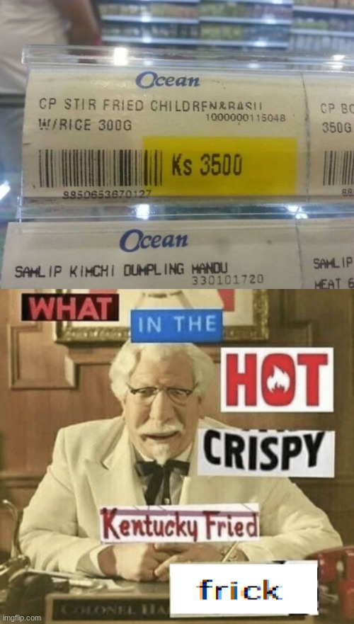what | image tagged in what in the hot crispy kentucky fried frick,lol,you had one job,you had one job just the one,funny,fallout hold up | made w/ Imgflip meme maker