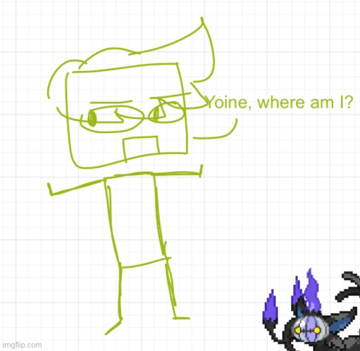 Green doesn’t know where he is. Here’s a Chanpeon for pokemon related! | made w/ Imgflip meme maker