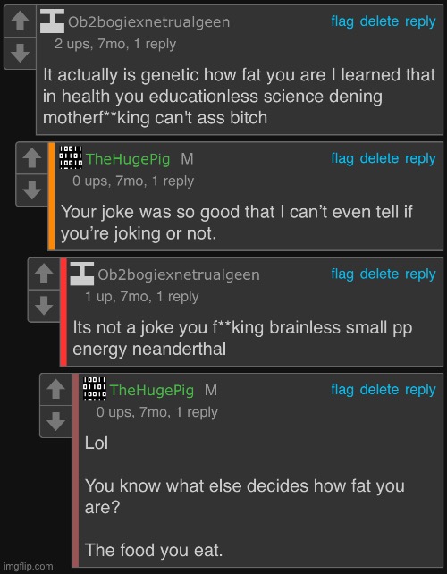 Just remembered this thread | made w/ Imgflip meme maker