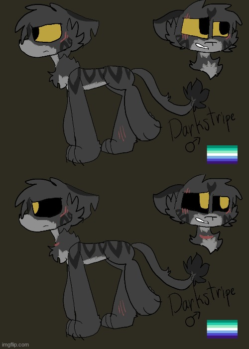Day 7: Darkstripe | image tagged in darkstripe,warrior cats | made w/ Imgflip meme maker