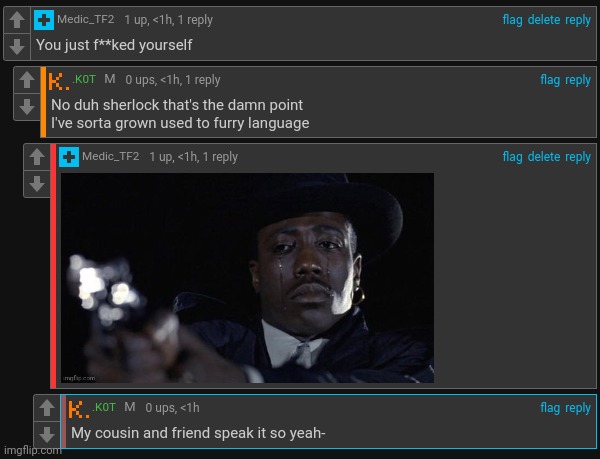 Prepare the firing squad, we can't let KOT suffer like this any longer | made w/ Imgflip meme maker