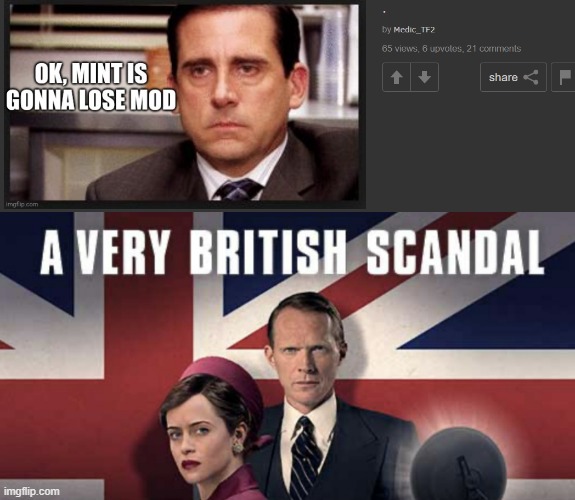 human porn | image tagged in a very british scandal | made w/ Imgflip meme maker