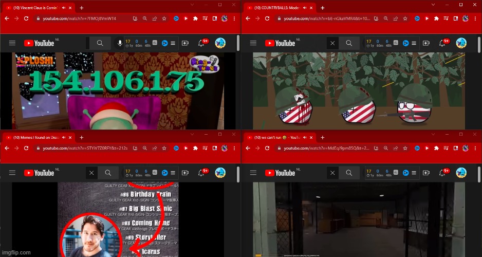 no way 4 videos in 1 device | made w/ Imgflip meme maker