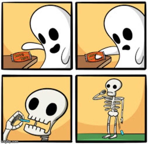 POOR GUYS CAN'T EAT ANY CANDY | image tagged in ghost,skeleton,halloween,comics/cartoons,spooktober | made w/ Imgflip meme maker