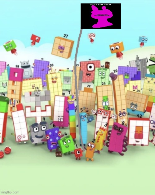 We created a new city in the Numberblocks empire in Kentucky! | image tagged in numberblocks army 2 | made w/ Imgflip meme maker