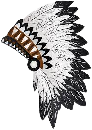 Native merican hat Blank Meme Template