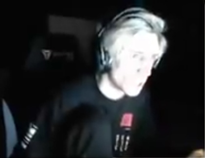 High Quality Blinded xqc Blank Meme Template