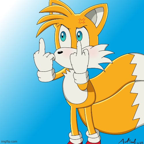 The perfect tails fanart doesn't exi- | made w/ Imgflip meme maker