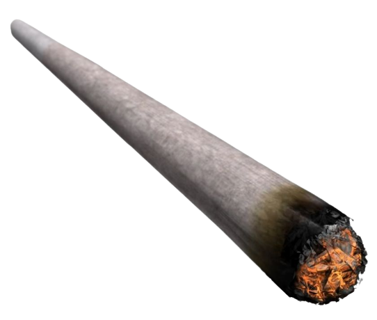 High Quality Blunt Joint Transparent Background Blank Meme Template
