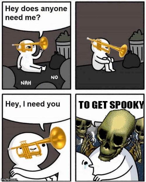 Meme: | image tagged in spooky month | made w/ Imgflip meme maker