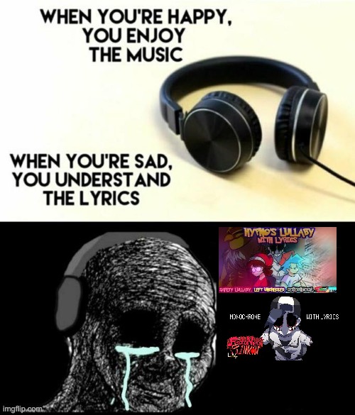 both of the monochromes made me incredibly worried about death | image tagged in when your sad you understand the lyrics,lost silver,fnf,song lyrics,pokemon | made w/ Imgflip meme maker