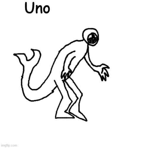 bros got a mouth on his eye | Uno | made w/ Imgflip meme maker