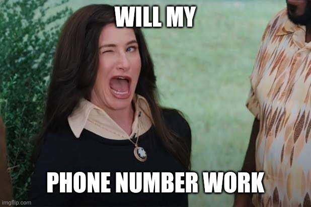 WandaVision Agnes wink | WILL MY PHONE NUMBER WORK | image tagged in wandavision agnes wink | made w/ Imgflip meme maker