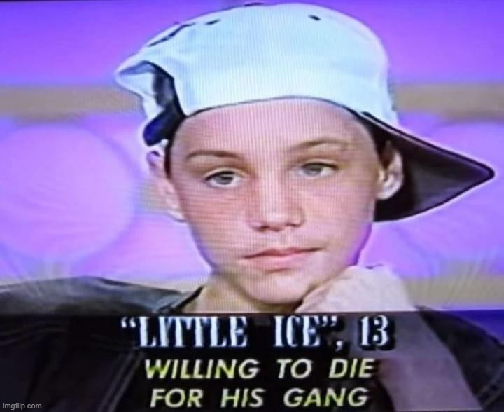 Little Ice | image tagged in little ice | made w/ Imgflip meme maker