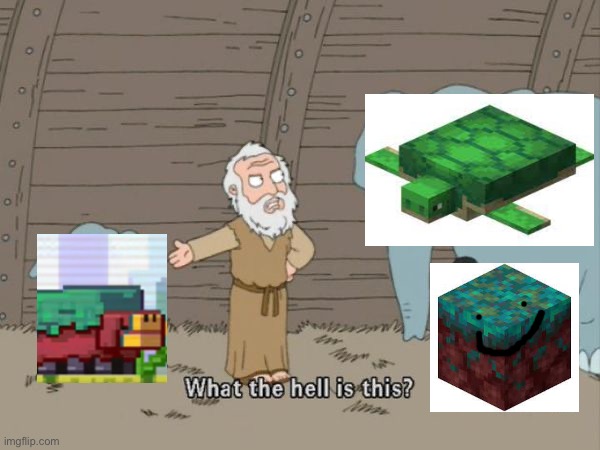 it’s true tho | image tagged in what the hell is this,minecraft,family guy | made w/ Imgflip meme maker