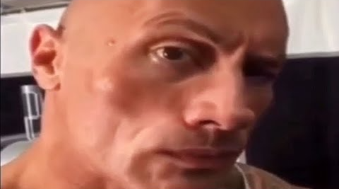 High Quality the rock eyebrow Blank Meme Template