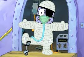 High Quality Injured Guy from Spongebob Blank Meme Template