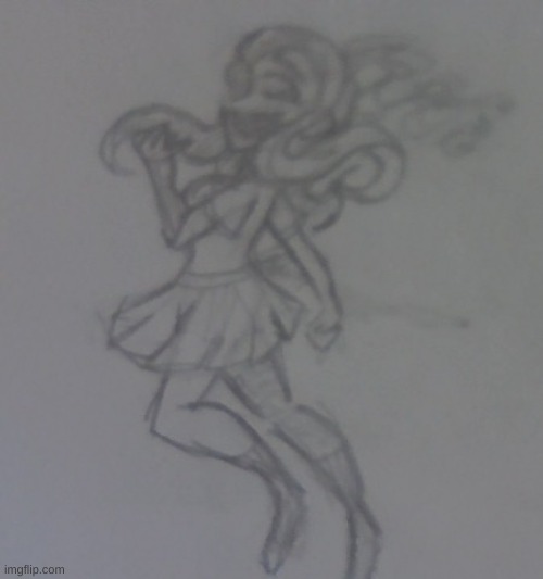 horrible ass drawing of mine :skull: | made w/ Imgflip meme maker