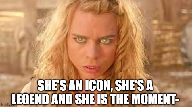 The moment | SHE'S AN ICON, SHE'S A LEGEND AND SHE IS THE MOMENT- | image tagged in doctor who,memes | made w/ Imgflip meme maker