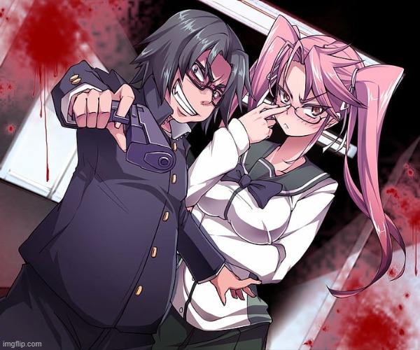 Anime Detective Duo Investigators - Anime Characters - Sticker | TeePublic