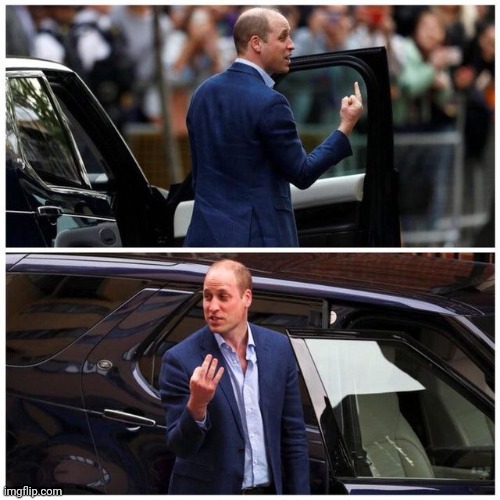 Prince William different perspective | image tagged in prince william different perspective | made w/ Imgflip meme maker