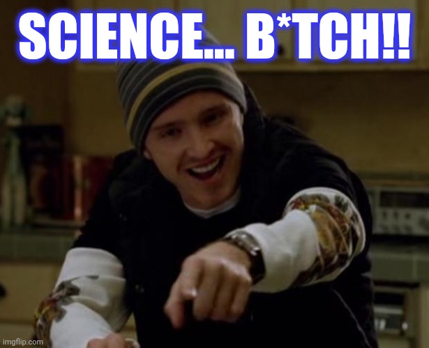It's Science Bitch! | SCIENCE... B*TCH!! | image tagged in it's science bitch | made w/ Imgflip meme maker