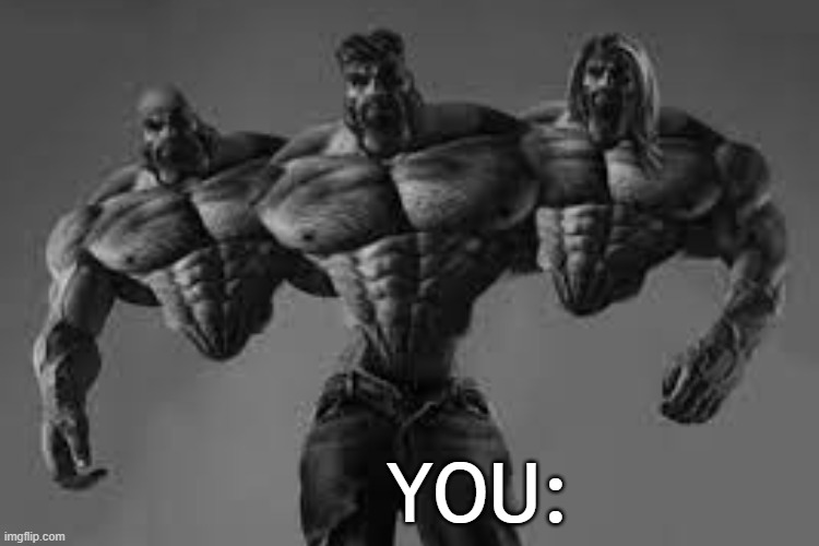 YOU: | made w/ Imgflip meme maker