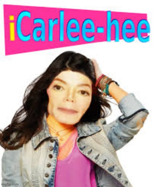 OH YEAH I LOVE iCarlee-hee | image tagged in michael jackson | made w/ Imgflip meme maker