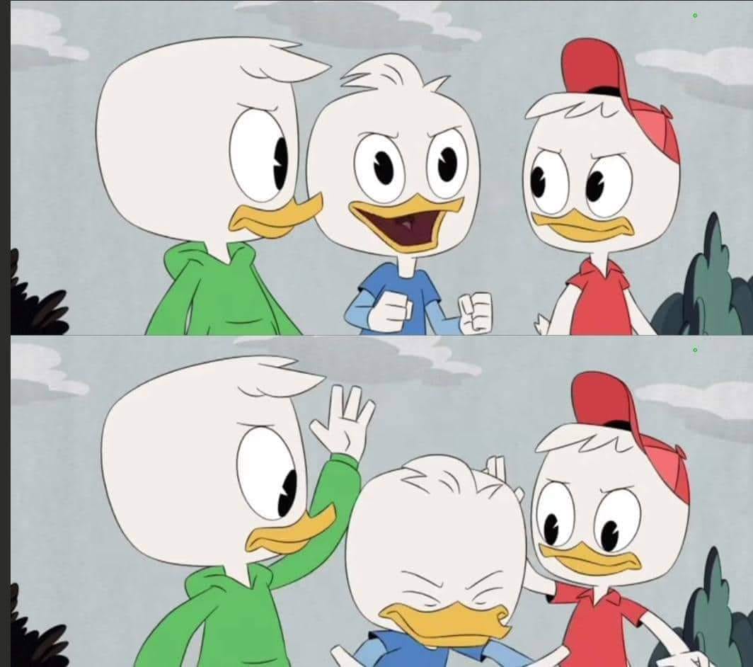 Duck Tales Slap Blank Meme Template