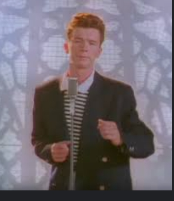 Rick astly Blank Meme Template