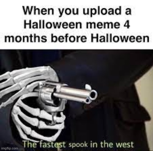 spook | image tagged in spook | made w/ Imgflip meme maker