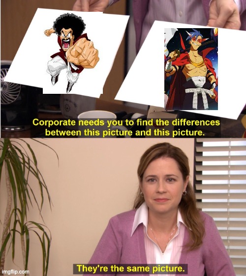 They're The Same Picture | image tagged in memes,they're the same picture,dragon ball z,anime | made w/ Imgflip meme maker
