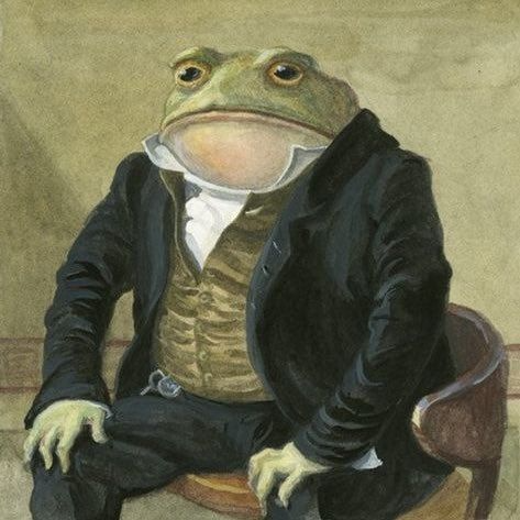 It is my pleassure to inform you frog Blank Meme Template