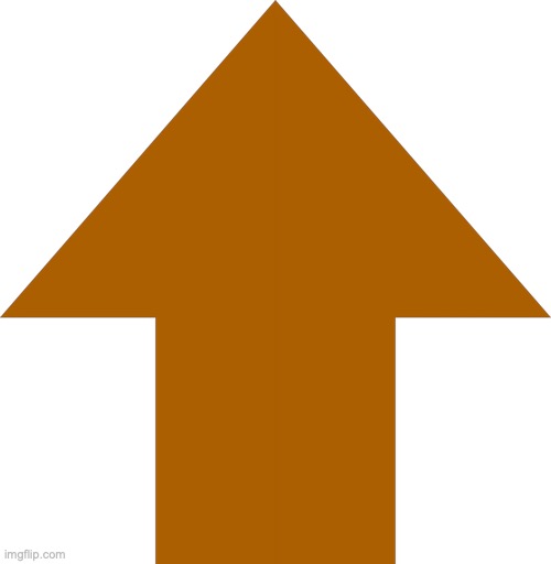 Brown Upvote | image tagged in brown upvote | made w/ Imgflip meme maker