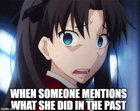 Rin goes Vietnam War flasback about her past | WHEN SOMEONE MENTIONS WHAT SHE DID IN THE PAST | made w/ Imgflip meme maker