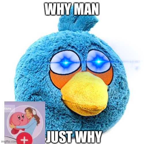 WHY MAN JUST WHY | made w/ Imgflip meme maker