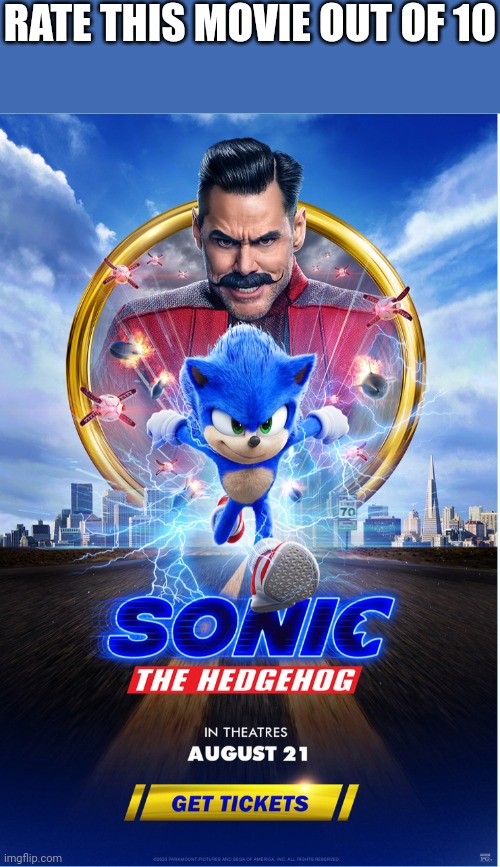 Ep 2 Season 2 | RATE THIS MOVIE OUT OF 10 | image tagged in movie sonic | made w/ Imgflip meme maker