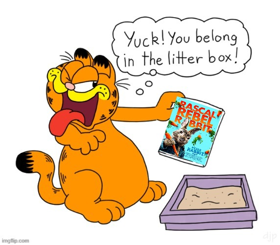 yuck looks like another movie is going into the litterbox | image tagged in yuck garfield,sony,bad movies,garbage | made w/ Imgflip meme maker