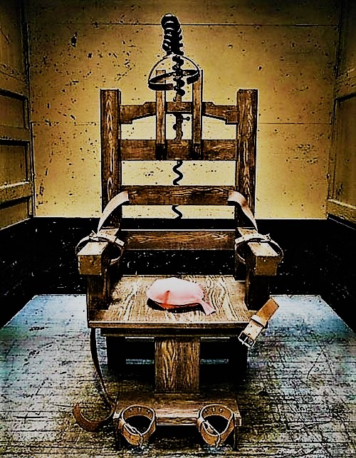 High Quality the electric chair Blank Meme Template