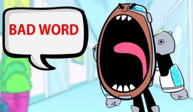 Cyborg Shouting Bad word Blank Meme Template
