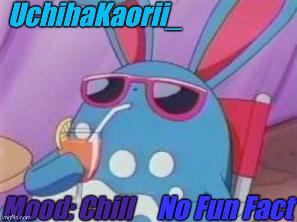 My 3rd Temp! Azumarill Temp for me | UchihaKaorii_; Mood: Chill; No Fun Fact | image tagged in pokemon deal with it,temp,memes,azumarill,pokemon | made w/ Imgflip meme maker